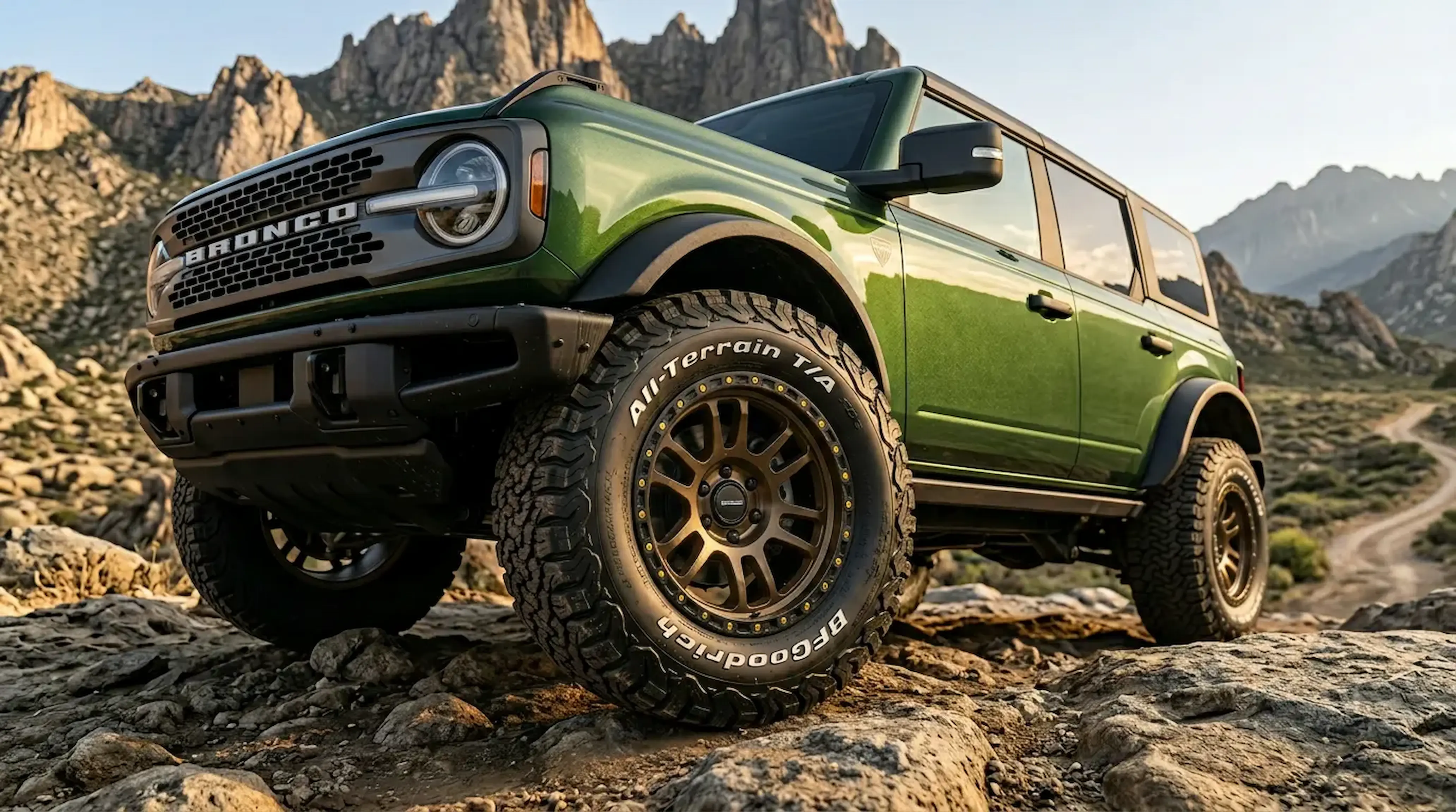 BFGoodrich All-Terrain T/A KO3 Tires on a Ford Bronco